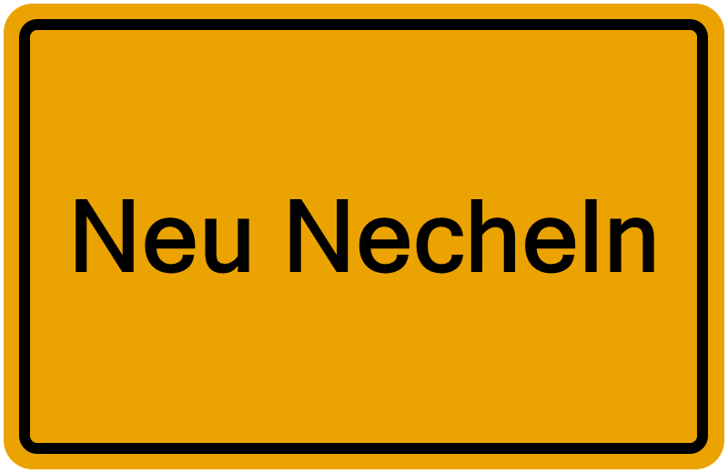 Handelsregisterauszug Neu Necheln